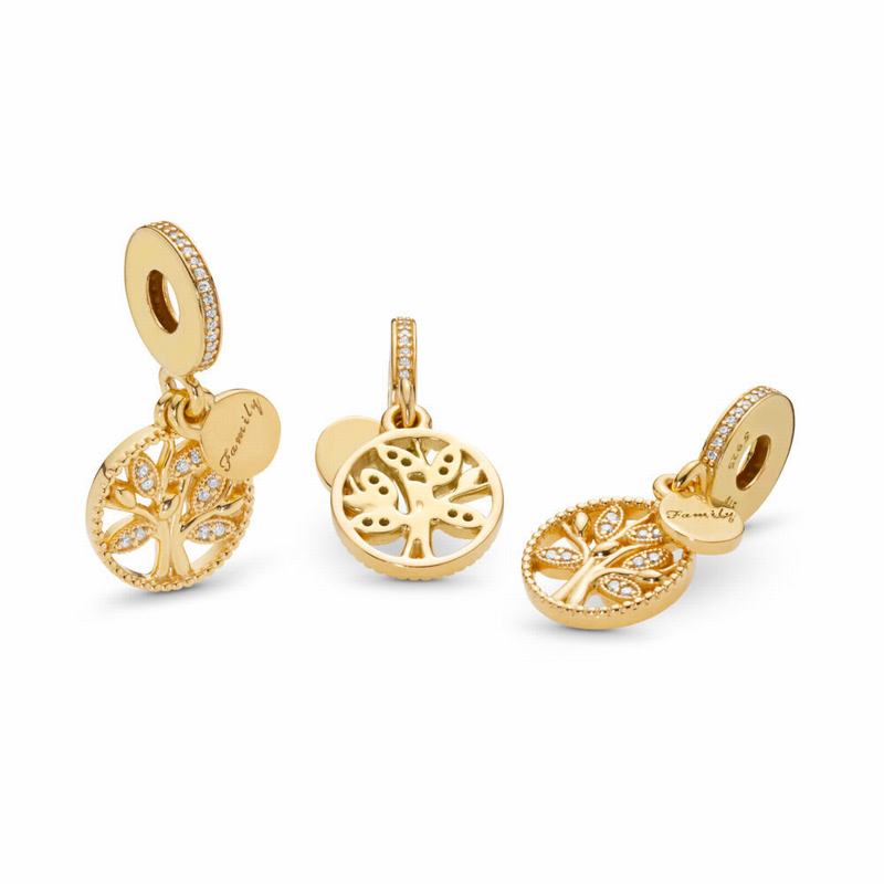 Pandora Shine™ Family Heritage Dangle Charm Gold Egypt BJ0285941